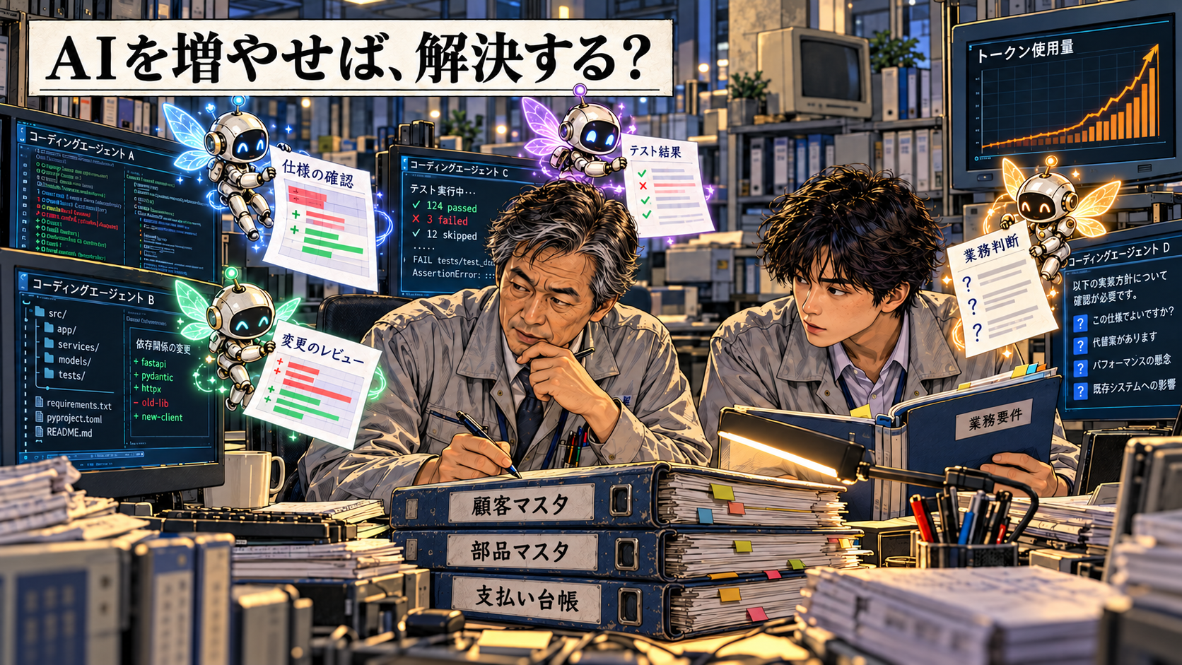 AIを増やせば、解決する……とも限らない