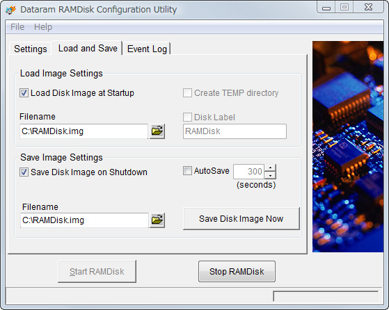 「Dataram RAMDisk」v3.5.130RC2