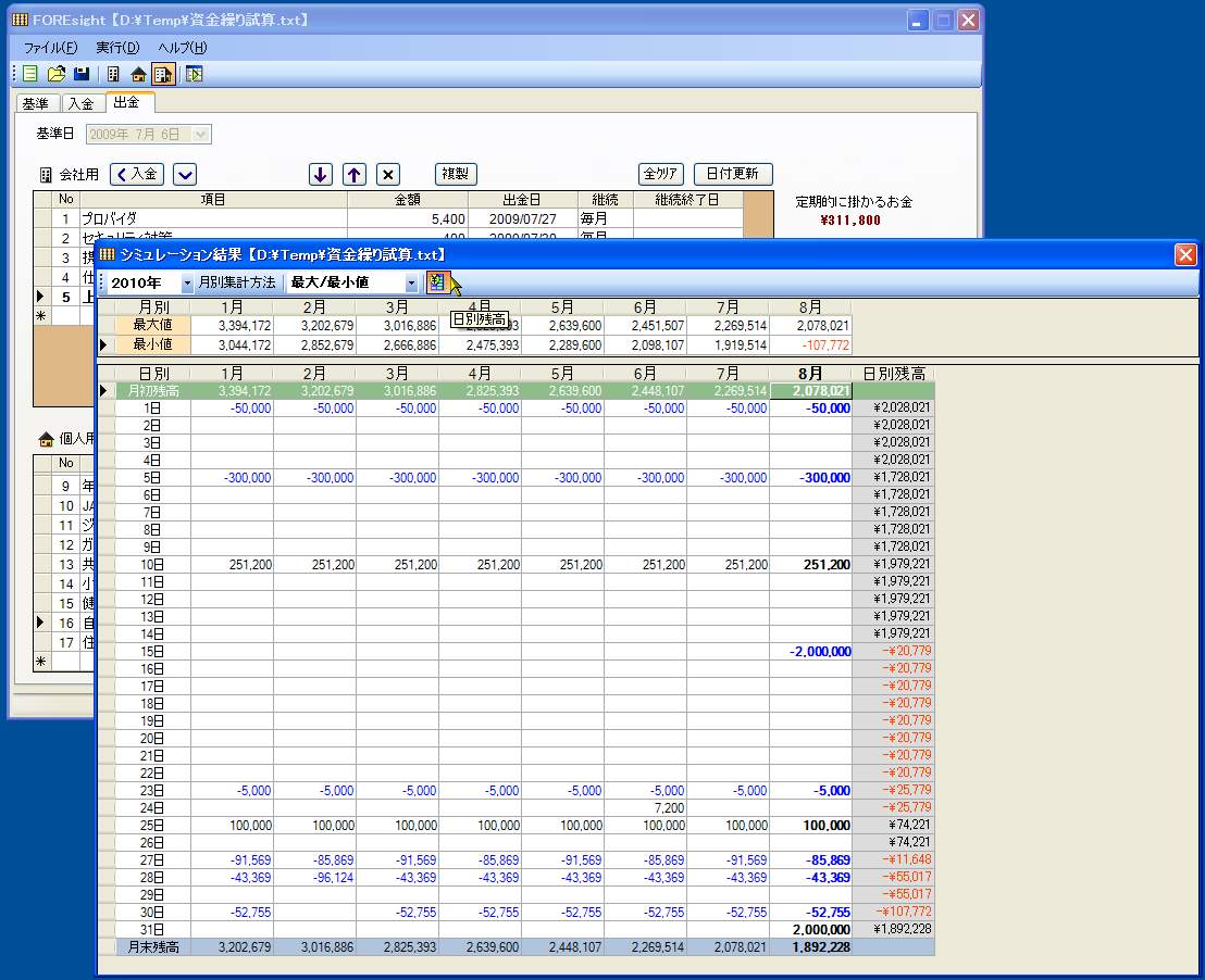 「FOREsight」v4.00