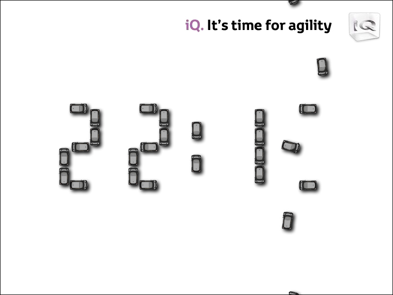 「Toyota iQ Agility Clock」