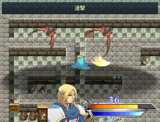 フロアを上がってすぐの戦闘ではスキルを使って速攻を心がけよう