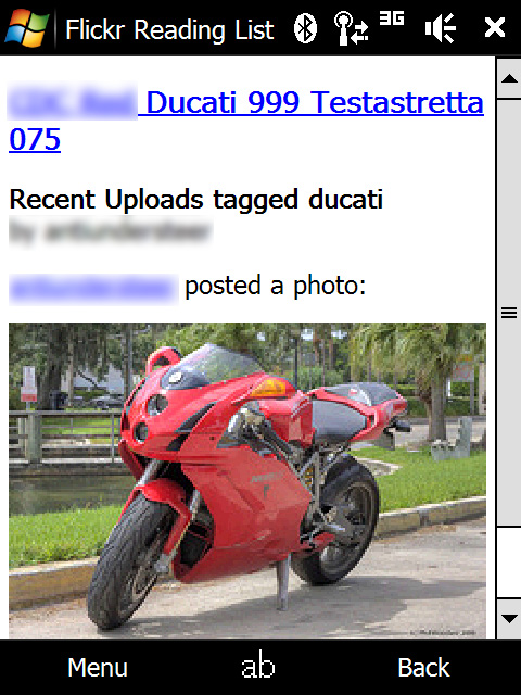 個別記事の詳細画面。タイトル・著者名・概要を確認可能で、画像入りの概要にも対応