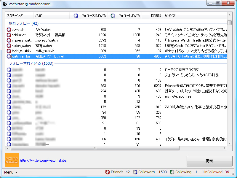 「Pochitter」v1.00