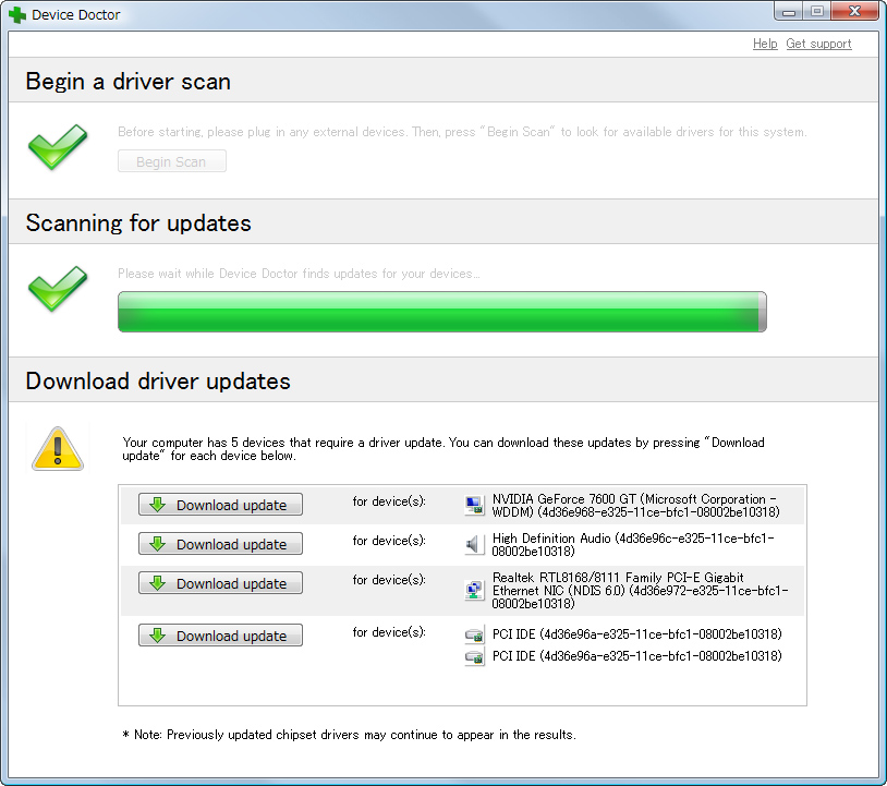 「Device Doctor」v1.0.0.1