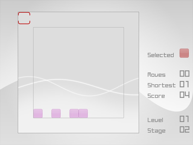 このような隙間のある配置の場合は、画面の回転を使おう