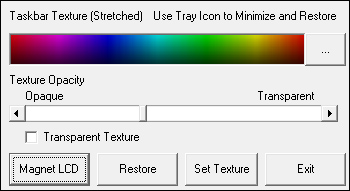 「Texturized Taskbar」