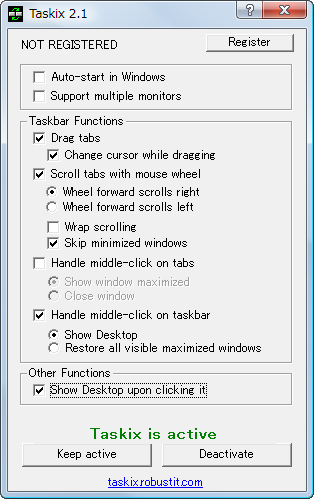 「Taskix」v2.1正式版