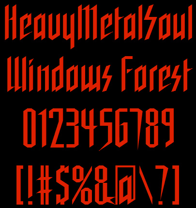 「HeavyMetalSoul」試用版