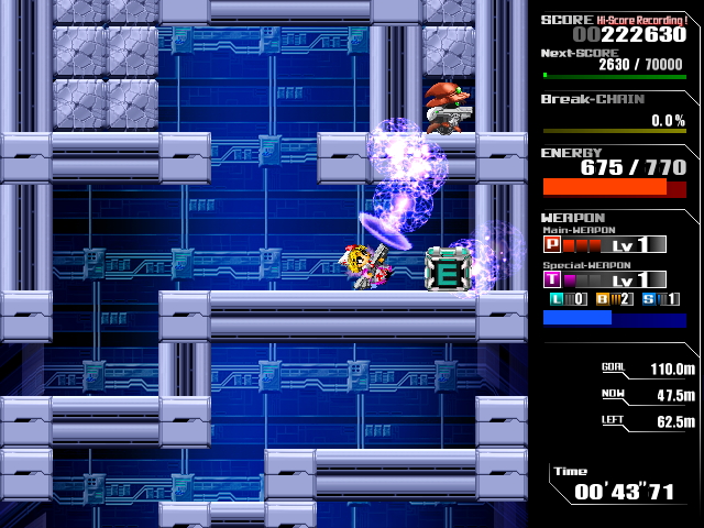 スペシャルウェポンは壁を通過する“サンダー”など便利なものばかり