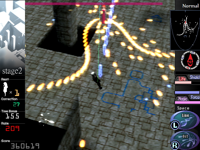 ステージの最後には激しい攻撃を繰り出すボスが登場