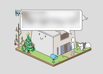 ときにはお客さんが訪れて来ることも