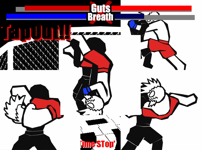 立った状態からいきなり関節技をかけられるキャラもいる