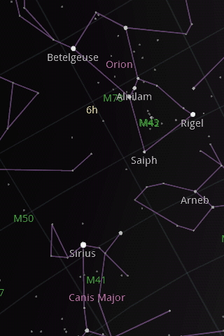 「Google Sky Map」