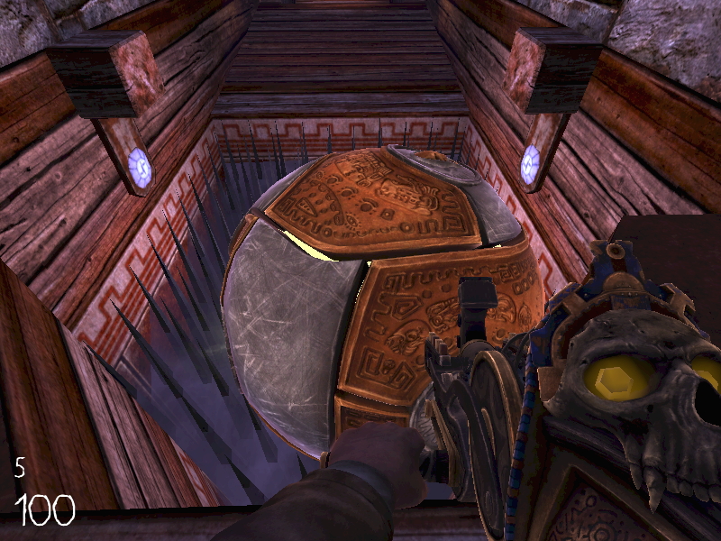 ボールを足場にしてトゲの床を越えるといった場面もある