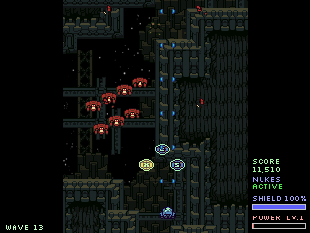 敵を倒すと出るアイテムでSHIELDの回復などが行える