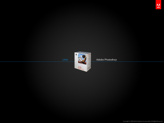 「Adobe Photoshop 20th Anniversary Screensaver Type A」