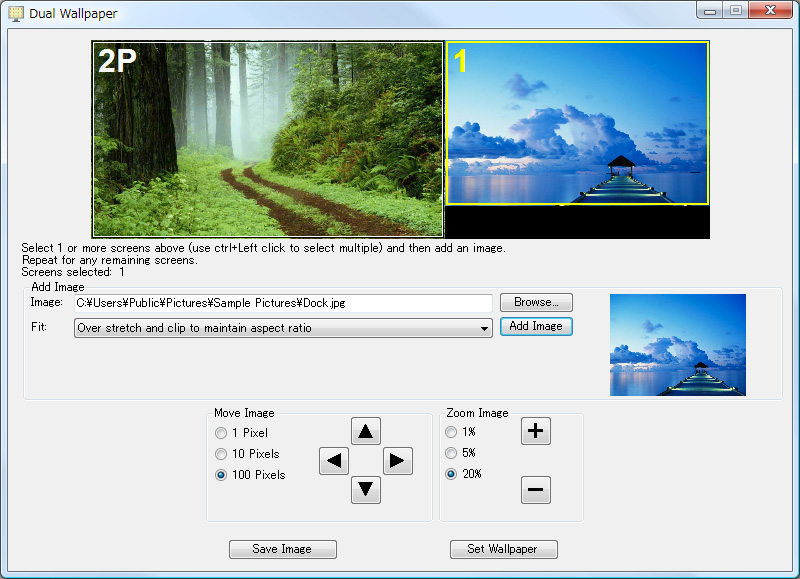 「Dual Wallpaper」