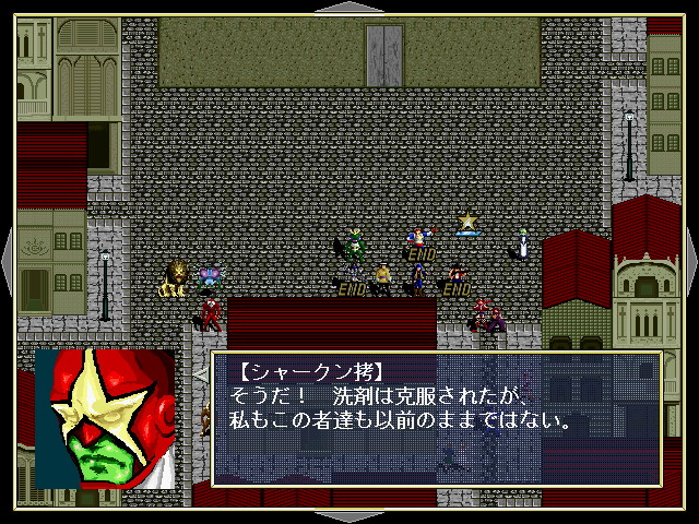 ヒーローたちが戦うターン制のシミュレーションゲーム