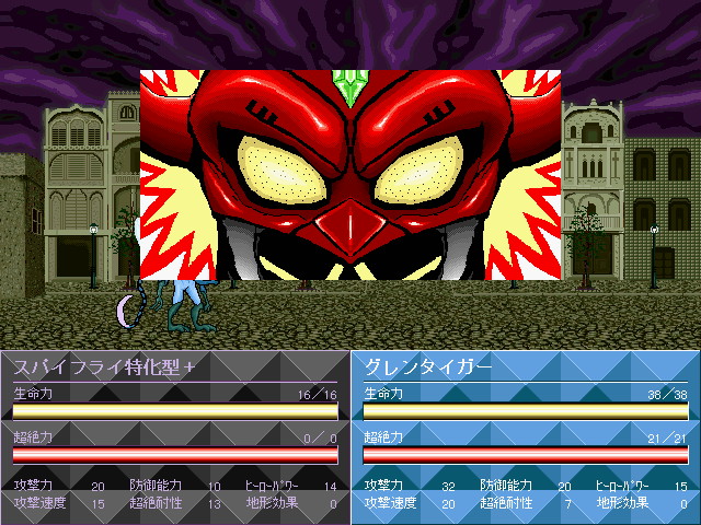 戦闘時は顔のアップがカットインで入るなど演出にも凝っている