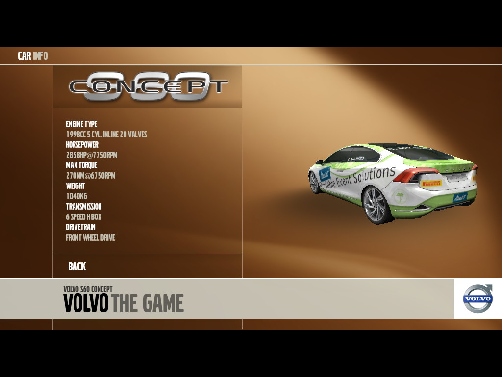 登場する6車種の詳しいスペックが確認できる。車好きにはうれしいオマケ