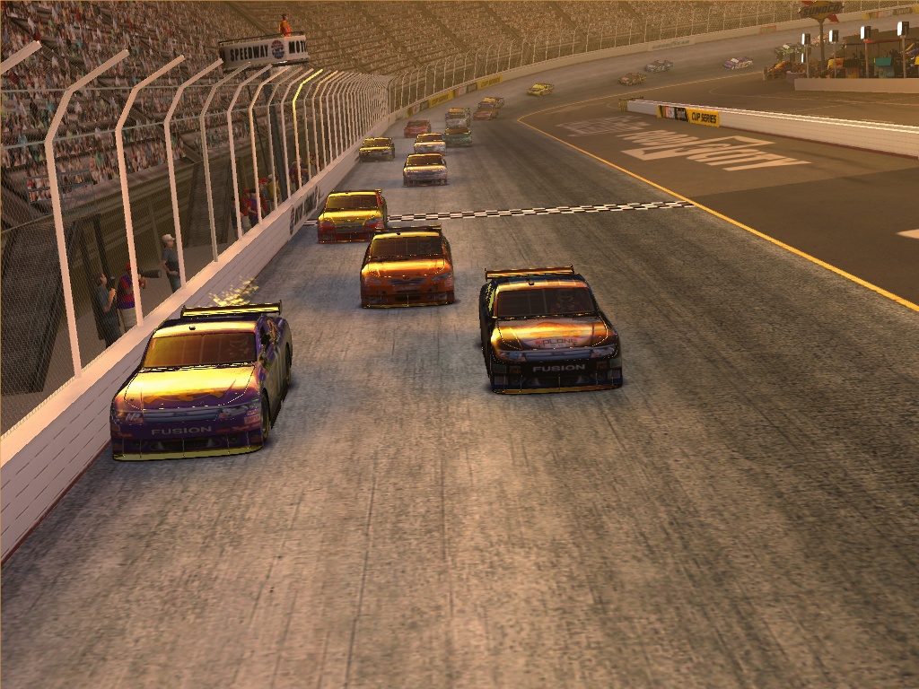「Stock Car Racing 3D Screensaver」v1.0