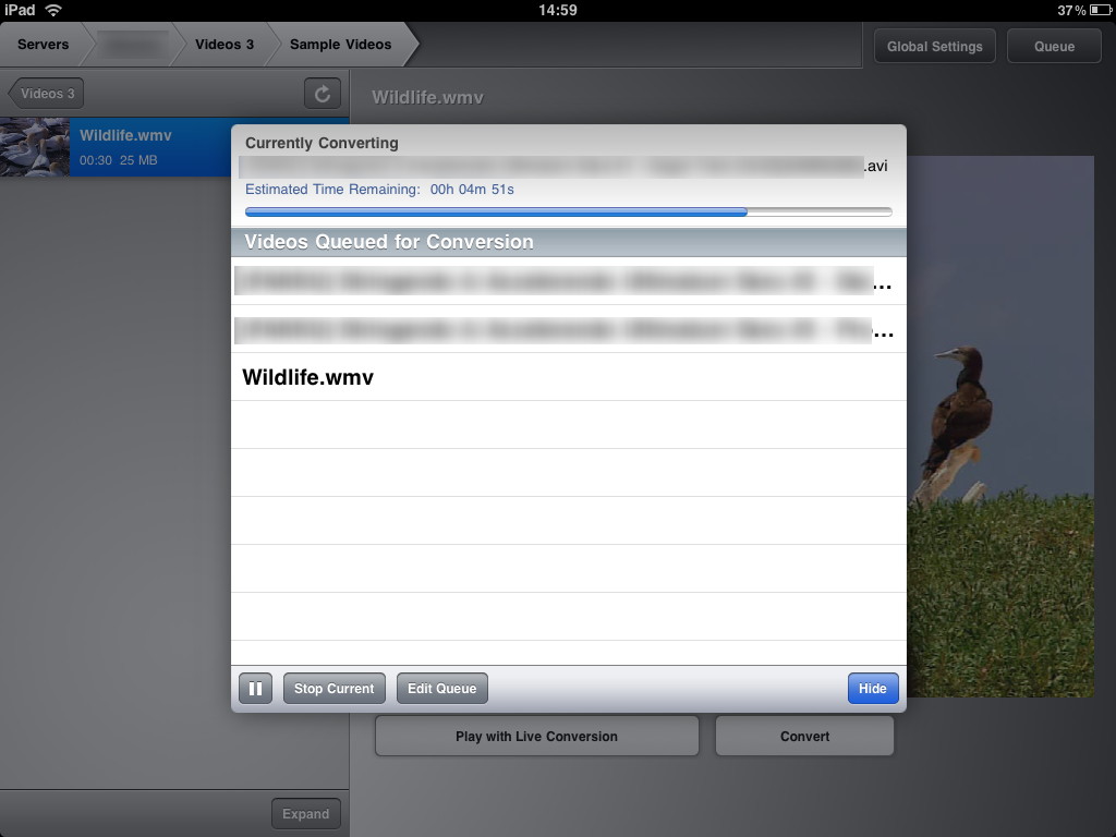 サーバー側で動画変換を行うことも