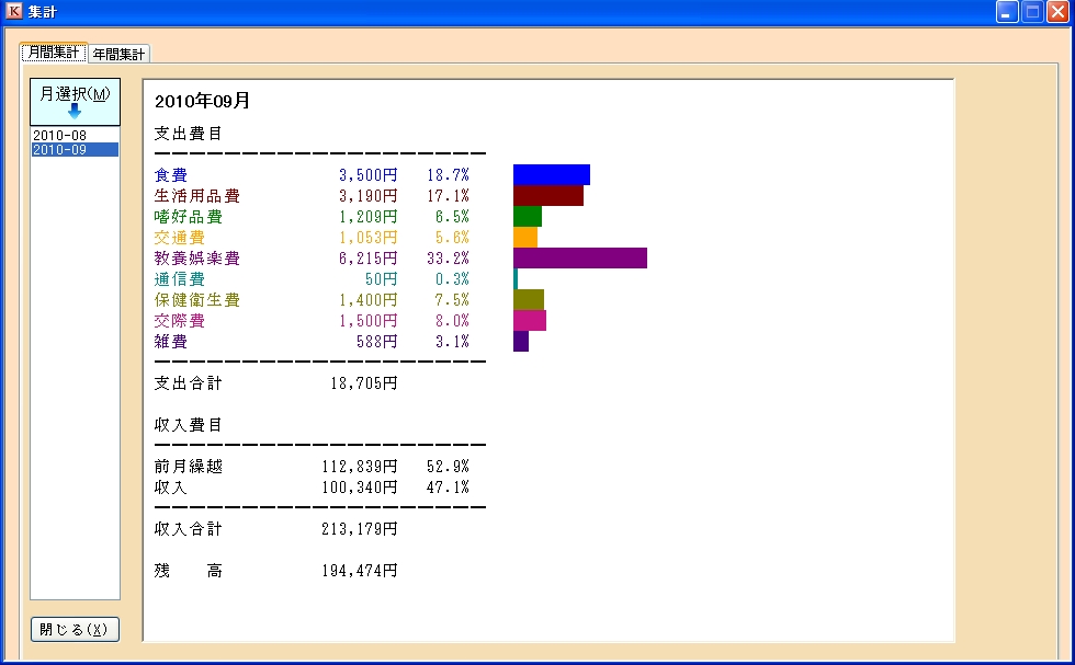 「個人主義的小遣い帳」v1.66