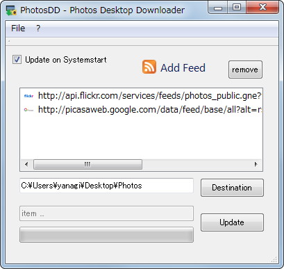 「Photos Desktop Downloader」v0.1