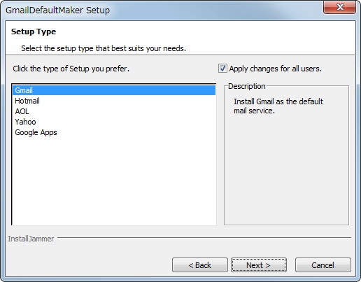 「GmailDefaultMaker」v2.0.1.4