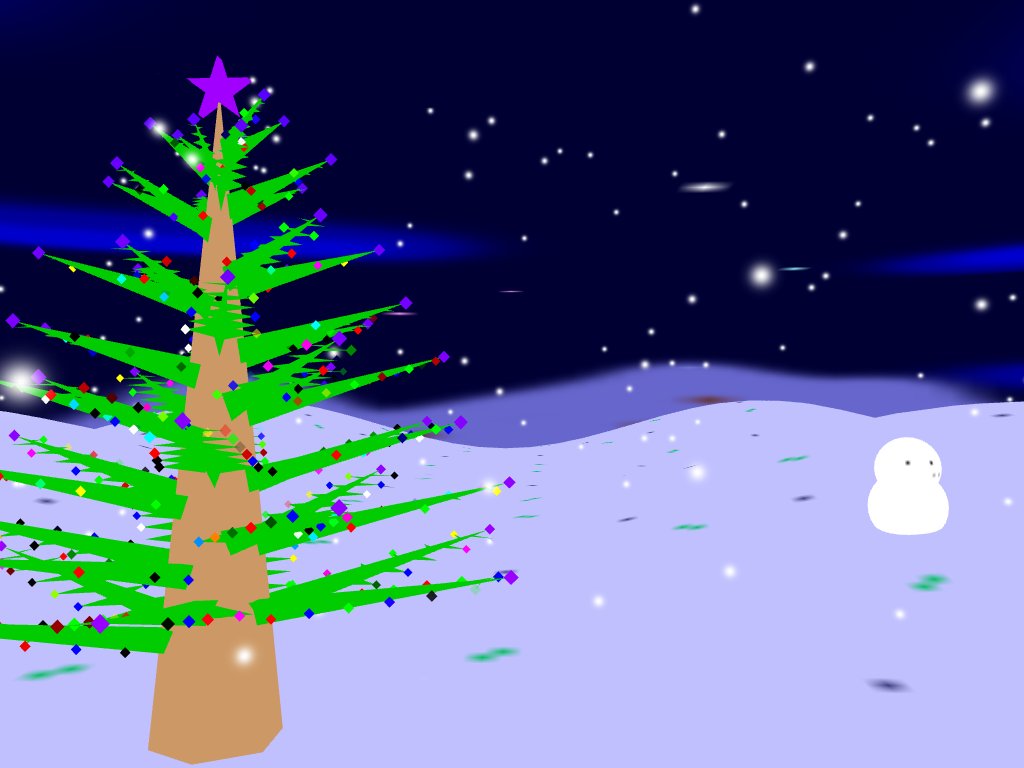 「冬の電飾木」v2.00