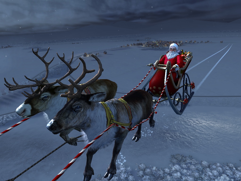 「Santa Claus 3D Screensaver」v1.1