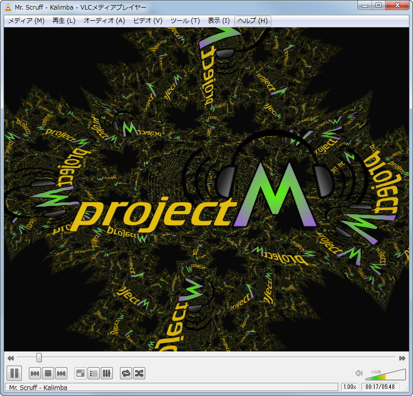 「VLC media player」v1.1.6