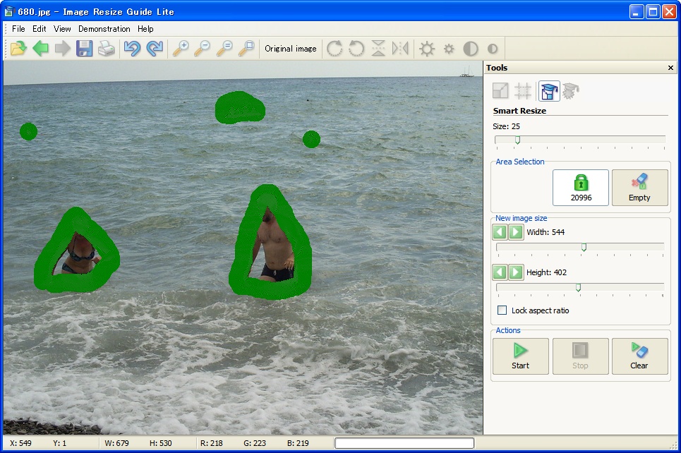 「Image Resize Guide Lite」v1.0.3