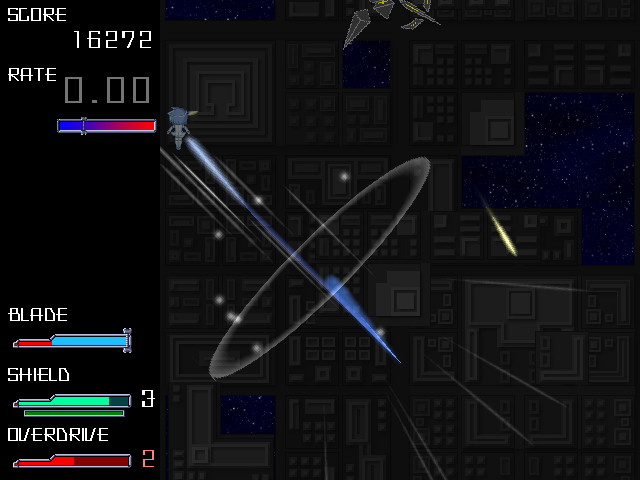 ダッシュはカーソルキーを入れた方向へと瞬時に移動できる