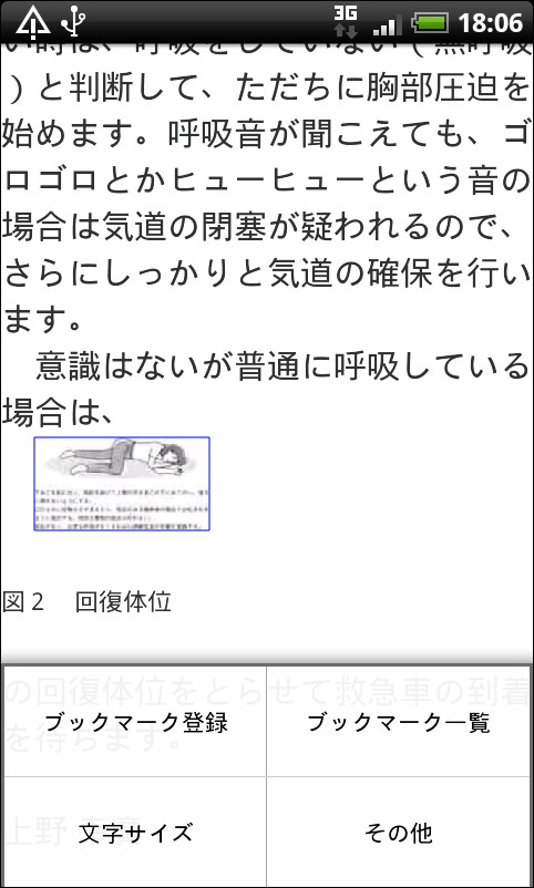 一部の項目ではイラストを使った解説も