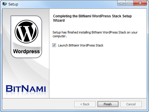10． インストールが完了