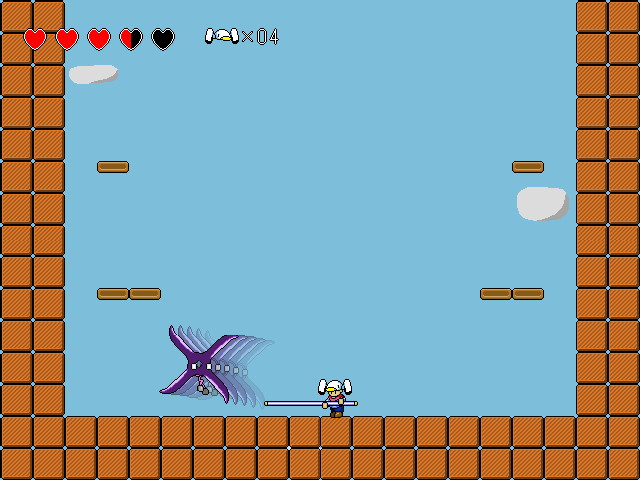 すばやい動きと強力な攻撃を繰り出すボスとの戦い