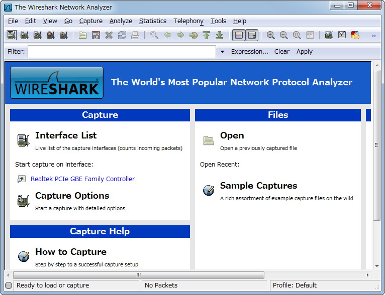 「Wireshark」v1.4.6
