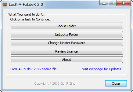 「LocK-A-FoLdeR」v2.0