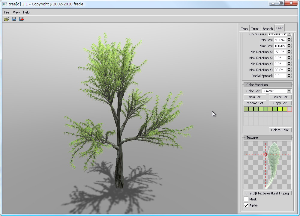 「tree[d]」v3.1
