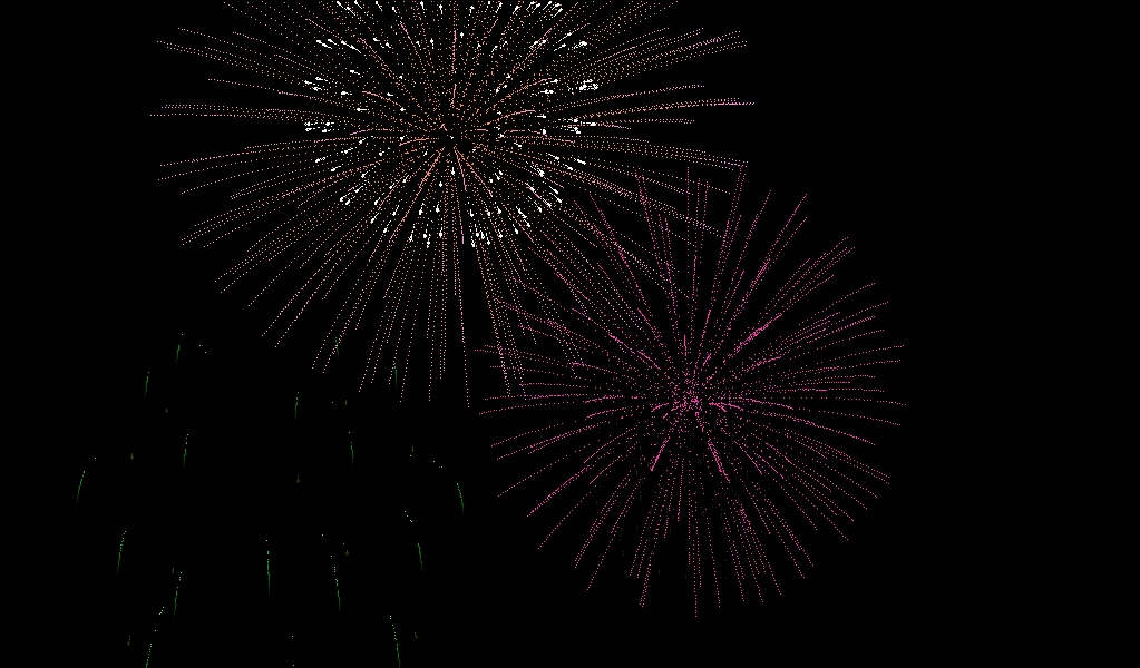 「ゆきやまさんの花火スクリーンセーバー２」v1.5