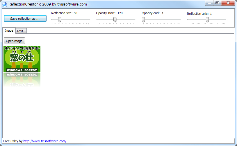 「Reflection Creator」