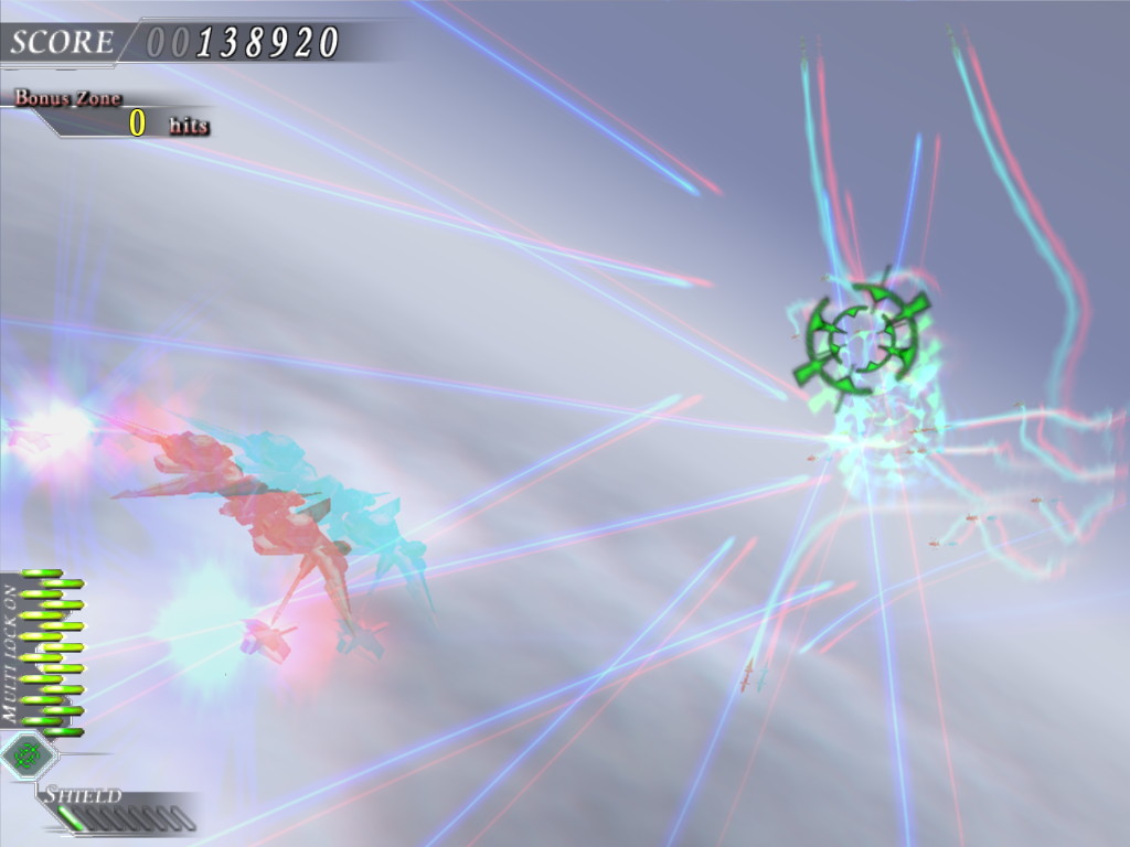 アナグリフ方式による立体視に対応