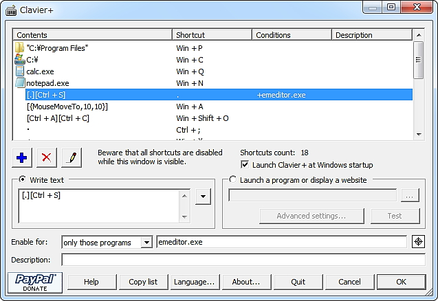 「Clavier+」v10.6.3