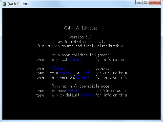 テキストエディター「Vim」