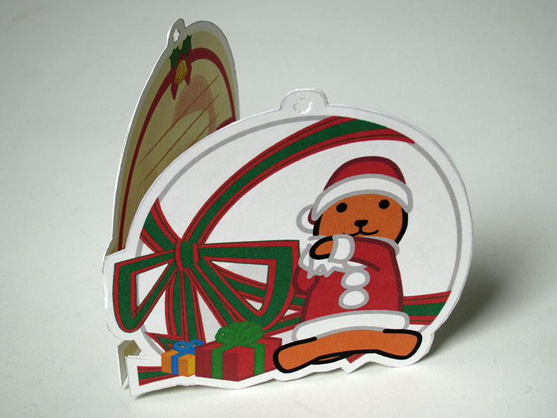 “クターのクリスマスカード”