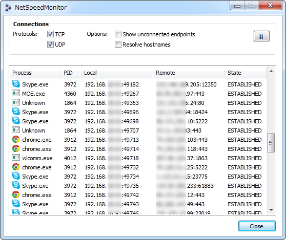 “Connections”機能