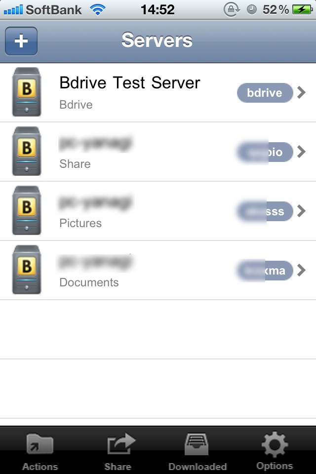 「Bdrive for iPhone」