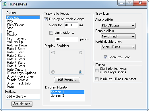 「iTunesKeys」v1.63
