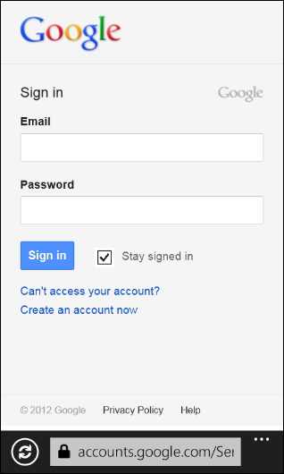 4. Googleのアカウントへログイン
